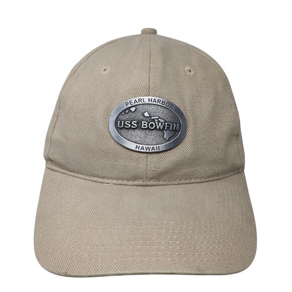 Pearl Harbor Hawaii USS Bowfin Slideback Hat Brown One Size Jhats - Picture 1 of 9